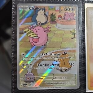 Pokemon Chansey Holo Card